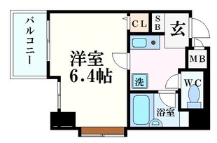 ベラジオ四条堀川の物件間取画像